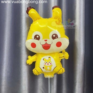 Bong bóng PIKACHU gắn que trong